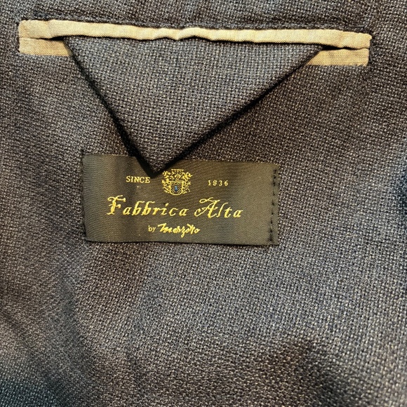 Mens 100% Wool Sport Coat - Made in Italy - Picture 4 of 5